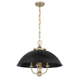 Monterey 4 Light Pendant 18 Inch Tall and 22 Inch Wide by Savoy House - 7-1725-4