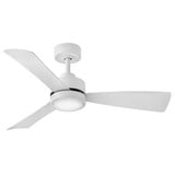 Iver - 3 Blade Ceiling Fan with Light Kit-13.75 Inch Tall and 44 Inch Wide - 905744F