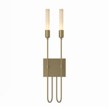 Lisse 2 Light Contemporary Wall Sconce 22.2 Inch Tall by Hubbardton Forge - 203053HF