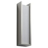 Kiko 10.1W 1 LED Wall Sconce 12 Inch Tall and 3.25 Inch Wide by Oxygen - 3-545