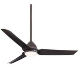 Java Led Ceiling Fan with Light Kit 54 inches wide by Minka Aire - F753L