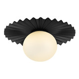 Stevie 5W 1 LED Small Flush Mount 5.5 Inch Tall and 9.75 Inch Wide by Lark - 84391