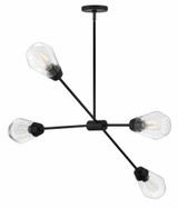 Livie 4 LED Light Oversized Chandelier by Lark - 82584