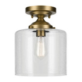 Winslow 1 Light 8.5 Inch Wide Semi Flush Mount by Kichler - 44033