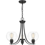Pruitt 3 Light Medium Chandelier by Quoizel - PRUS5022