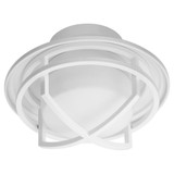 Fleet 11 Inch 18W 1 LED Ceiling Fan Cage Light Kit by Oxygen - 3-1084