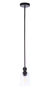 Romero 1 Light Mini Pendant by Craftmade - 56491