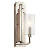 Kimrose 1 Light Wall Sconce In Art Deco Style 14 x 4.5 Inches by Kichler - 52415
