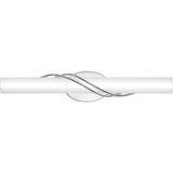 Serenade 1 Light Vanity Light 25.25 Inch Wide by Quoizel - PCSQ8525