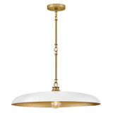 Sadie 12W 1 LED Dome Chandelier 6.25 Inch Tall and 24 Inch Wide by Hinkley - 48165