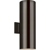 28W 2 LED Outdoor Wall Lantern 18.25 Inch Tall by Visual Comfort Studio - 8413997