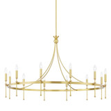 Gates 12 Light Oversized Chandelier by Hudson Valley - 4351