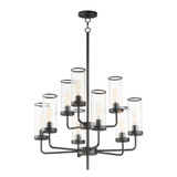 Crosby 9 Light Large Chandelier by Maxim - 11479CR