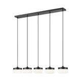 Renaud 18W 5 LED Linear Chandelier 5 Inch Tall and 46 Inch Length by Z Lite - 827P6-5L