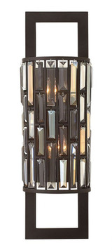 2 Light Wall Sconce 25.5 Inch Tall by Fredrick Ramond - FR33730