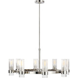 Geneva 8 Light Large Chandelier by Visual Comfort Studio - CC1378