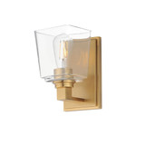 Cubos 1 Light Wall Sconce by Maxim - 21381CL