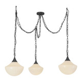 Farrah 3 Light Pendant 12.88 Inch Tall and 11.88 Inch Wide by Alora - MP651312