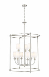 Katerina 9 Light Chandelier 46 Inch Tall and 28 Inch Wide By Z-Lite - 1950-9C