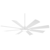 Future 8 Blade Ceiling Fan with Light Kit 65 Inches Wide by Minka Aire - F756L