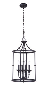 Marlowe 4 Light Small Foyer Chandelier by Craftmade - 53734