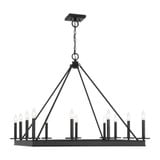 Boylston 12 Light Chandelier 29 Inch Tall and 35 Inch Wide by Savoy House - L1-2101-12