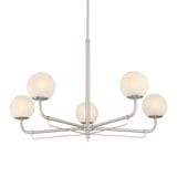 Whitehall 5 Light Chandelier 23 Inch Tall and 38 Inch Wide by Minka Lavery - 3795