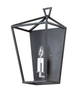Abode 1 Light Candle Style Wall Sconce by Maxim - 25159