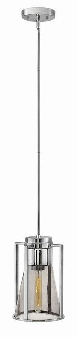 Refinery 1 Light Small Pendant by Hinkley - 63307