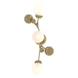 Sprig 3 Light Contemporary Wall Sconce 29.8 Inch Tall by Hubbardton Forge - 206050HF