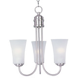 Logan 3 Light Small Chandelier by Maxim 10043FT - 10043FT