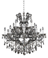 Brahms 15 Light Oversized 2 Tier Chandelier by Allegri - 023451-3638