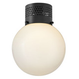 Taj 12W 1 LED Small Flush Mount 13 Inch Tall and 9.75 Inch Wide by Lark - 84221