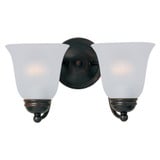 Basix 2 Light Vanity Light by Maxim - 2121FT