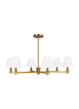 Paisley 6 Light Oversized Chandelier by Visual Comfort Studio - AC1126