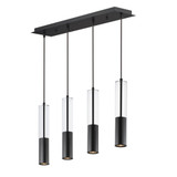Torch 28W 4 LED Light Small Linear Pendant by ET2 - E11004-28