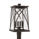Marshall 4 Light Outdoor Post Lantern 22.25 x 11.75 Inches by Capital  - 946543
