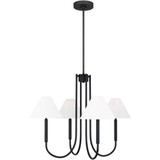 Porteau 5 Light Large Chandelier by Visual Comfort Studio - DJC1024