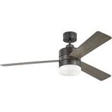Era 3 Blade Ceiling Fan with Light Kit 52 Inch Wide by Generation - 3ERAR52