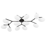 Wagner 72W 12 LED 59.5 Inch Wide Flush Mount by Hudson Valley - 5559