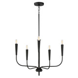 Vela 5 Light Medium Chandelier by Maxim - 24815