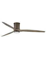 Hover Flush 3 Blade Ceiling Fan with Light Kit 72 Inches Wide by Hinkley  - 900872F