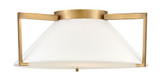 Calla 1 Light 8.7 Inch Wide Flush Mount by Hinkley - 3723