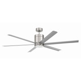 Tate 6 Blade Ceiling Fan with Light Kit 65 Inch Wide by Craftmade - TTE65