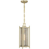Jacobs 1 Light Outdoor HangingLantern 18.25 X 5.75 Inch Wide by Savoy House - 5-3806