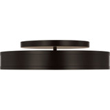 Dupont 26W LED Round Semi Flush Mount 16 Inch Wide by Visual Comfort Studio - PCF1041