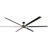 Loft 6 Blade Ceiling Fan Includes Light Kit 96 Inch Wide by VC Fan - 6LFR96D