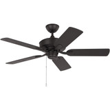Linden 5 Blade Outdoor Ceiling Fan 44 Inch Wide by Generation - 5LDO44