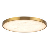 Evelyn 37W LED Flush Mount 1 Inch Tall and 15.13 Inch Wide by Alora - FM653015