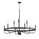 Frankie 9 Light Oversized Chandelier by Maxim - 14499